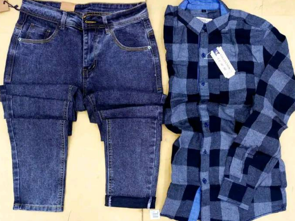 Set of a trousers and a tshirt