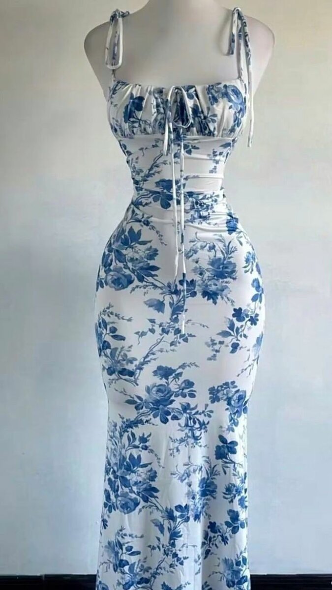 Robe longue florale élégante