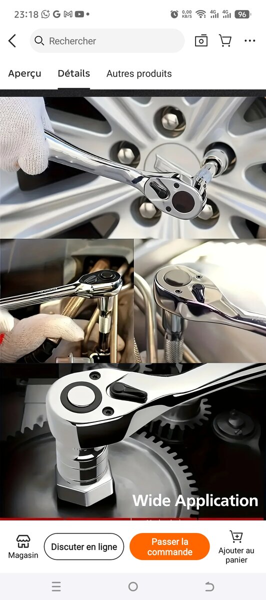 Set d'Outils Mécaniques Complet