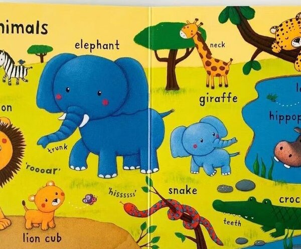 Мини книжки на английском языке 10 в 1