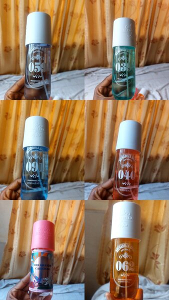 Lattafa and Scenebella Aromatic body splashes