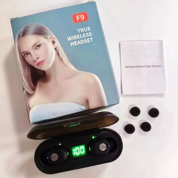 Écouteurs Bluetooth F9 Étanches
