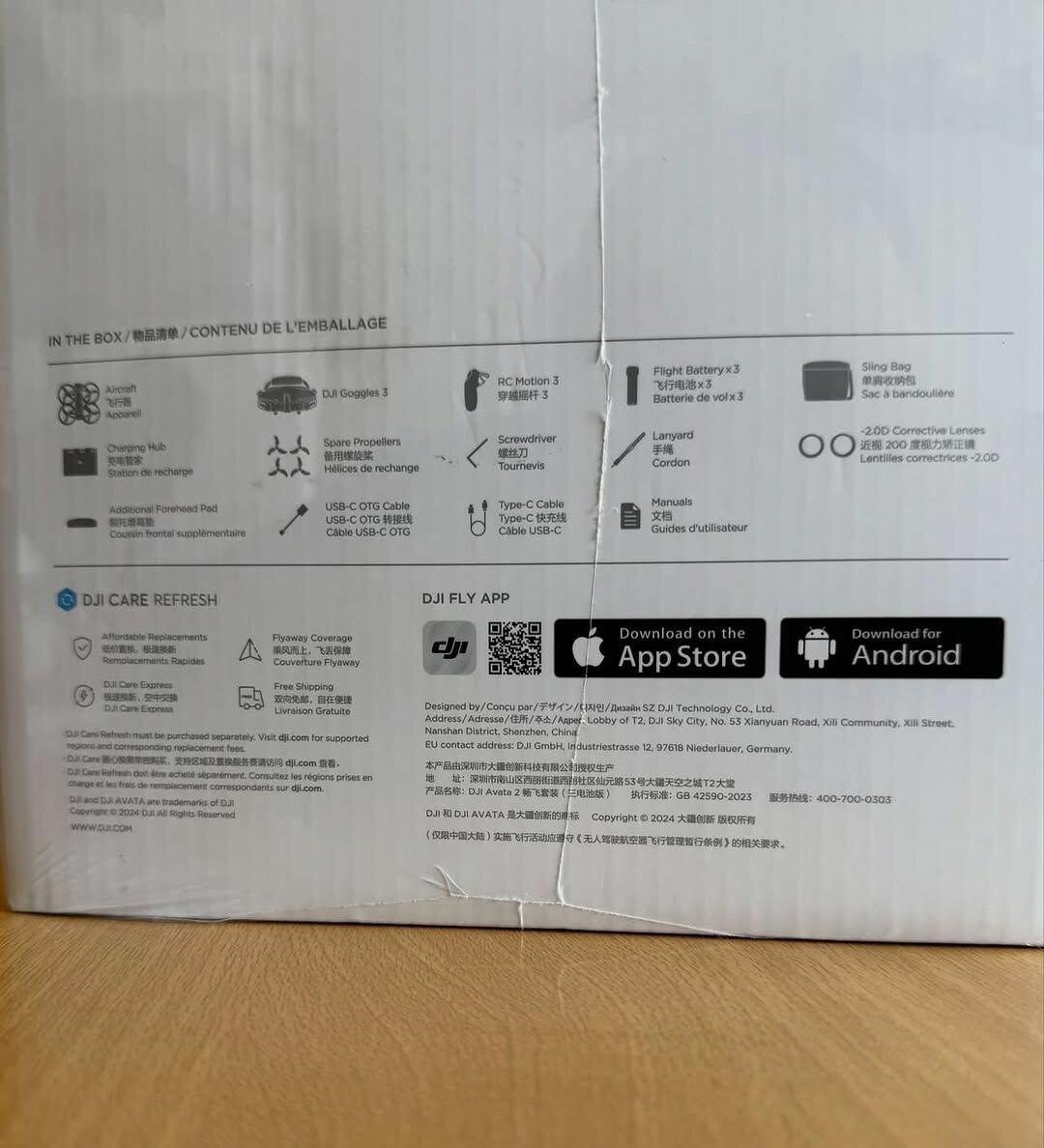 Dji Avata 2 flymore Combo