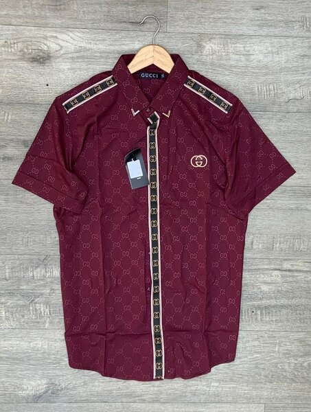 Chemise homme à motifs Gucci