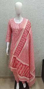 Lawn two piece suit