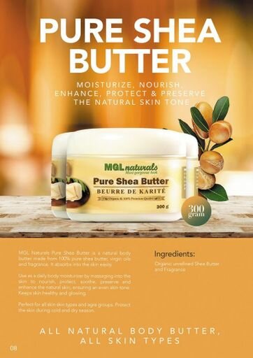 MGL Shea Butter Pomade 300g