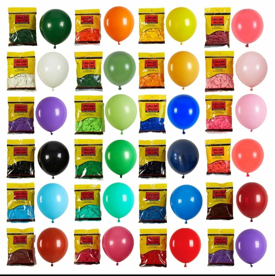 Ballons en latex (lot de 100)