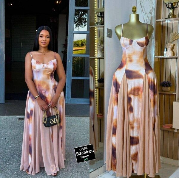 Robe élégante longue