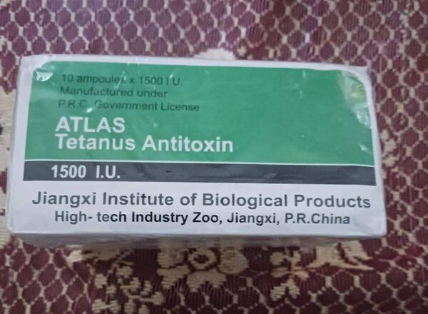 Tetanus Antitoxin & Vaccine