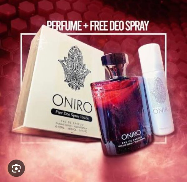 Parfum Oniro avec Spray Déo Gratuit