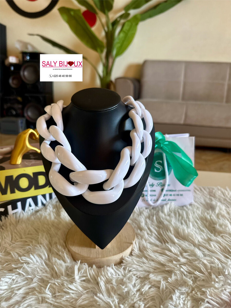 Collier Épais Saly Bijoux