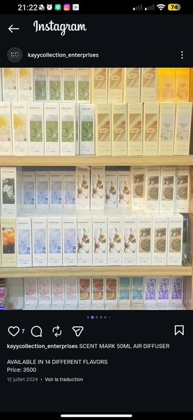 Désodorisants bâtonnets