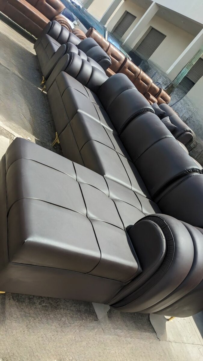 Big Saiso leather sofa sets