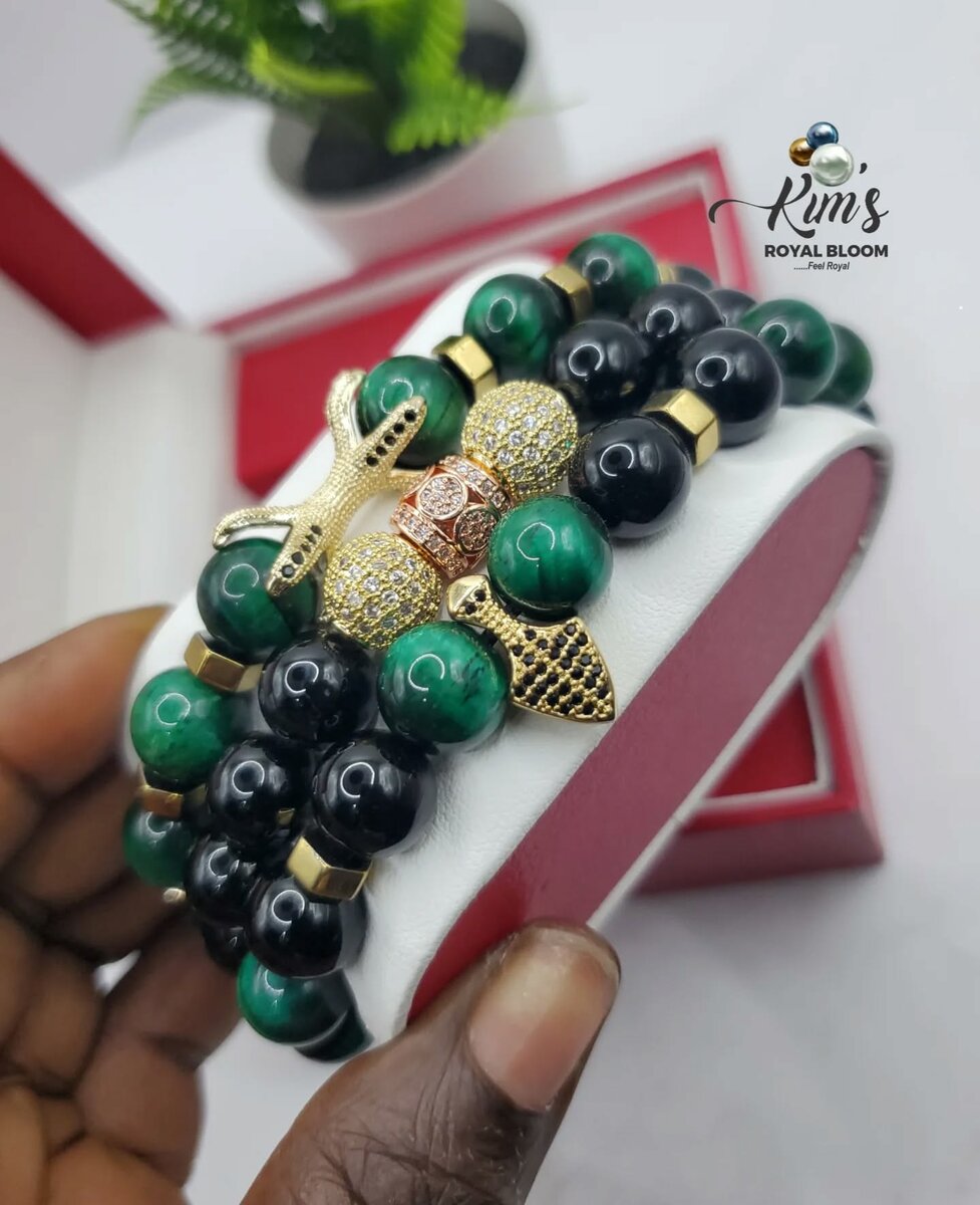 CRYSTAL CLEAR beaded bracelets