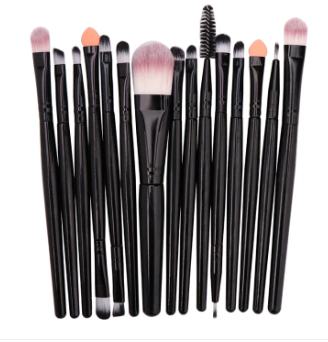 MAANGE 15pcs Professional Makeup Brushes Multifunctional Makeup Brush Set Blending Foundation Eyeshadow Eyeliner maquiagem