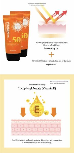 Eshumi SPF 50+ Crème Solaire