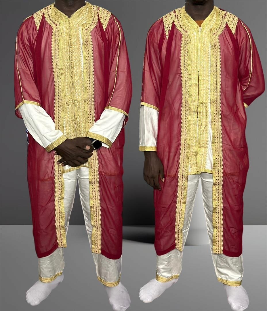 Boubou marocain 3 pièces