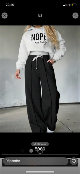 Tenue décontractée "NOPE"