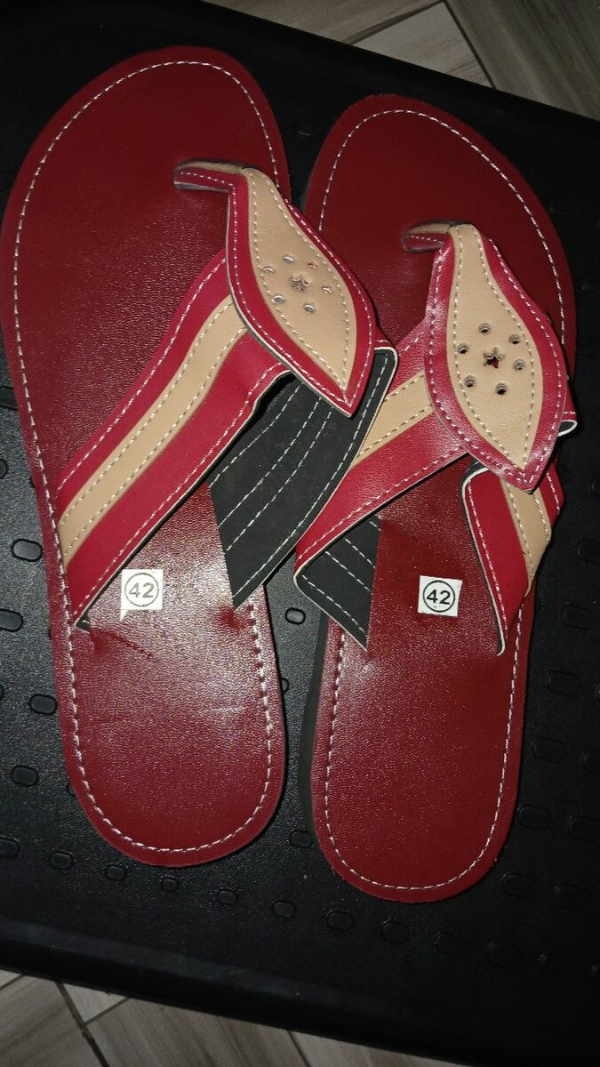 Sandales en cuir confortables