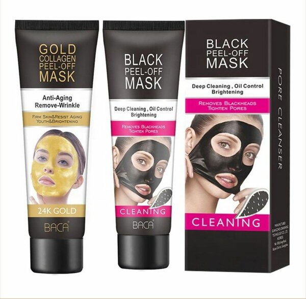 Masque Peel-Off Or et Noir