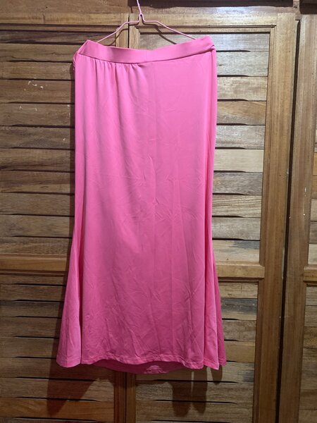 Jupe Longue Rose Élégante