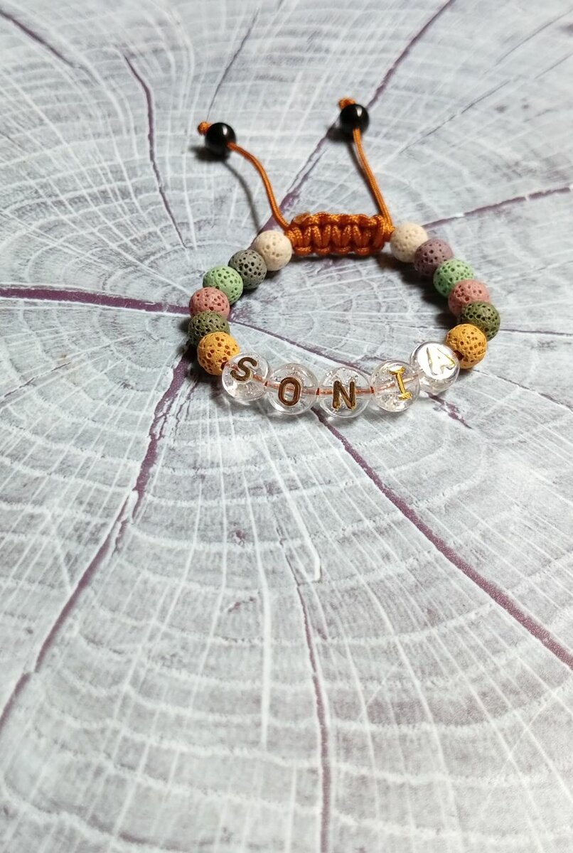 Bracelet pers. avec votre nom