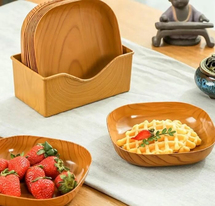 Sets de plats en plastique