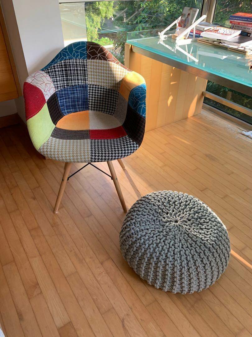 FAUTEUIL SCANDINAVE COLORÉ