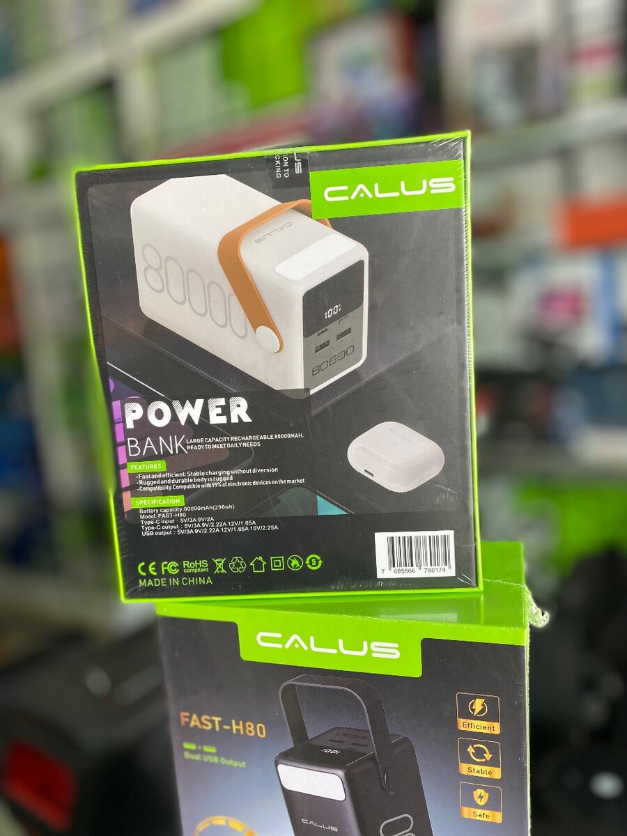 CALUS power bank 80000mAh