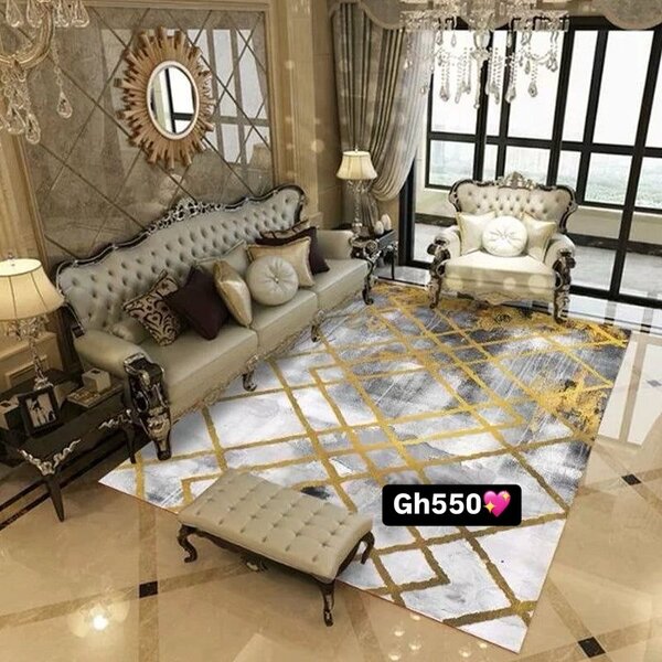 Beautiful and soft patterned carpet