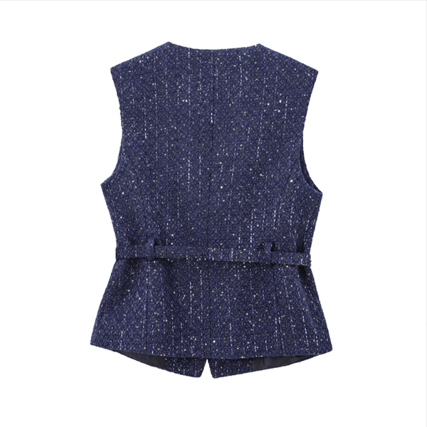 Твидовый жилет