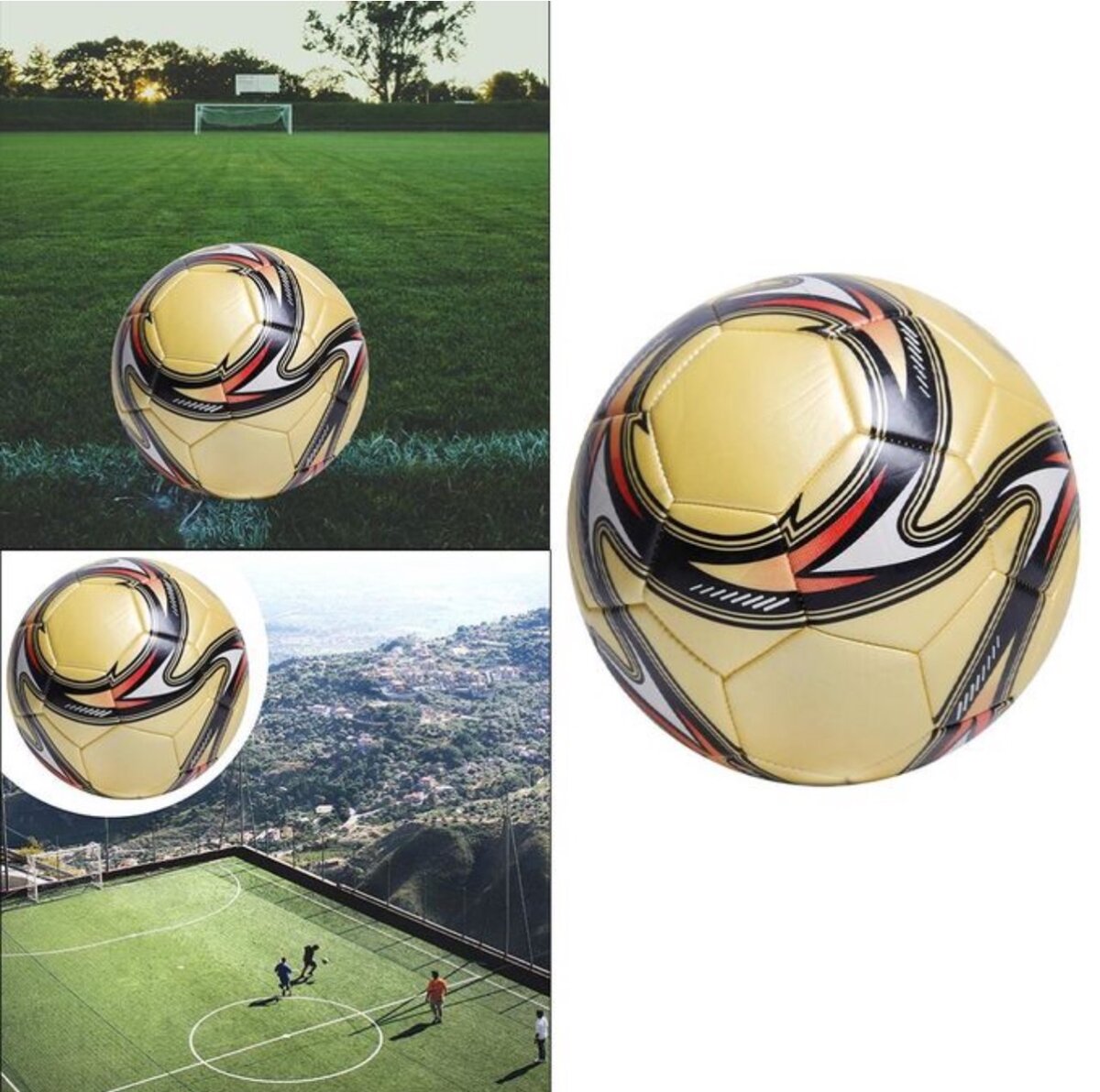 Soccer Ball Size 5 Official Match For Kids Adult High Qualit