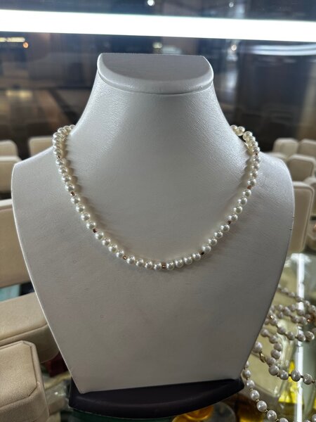 Жемчуг с золотом