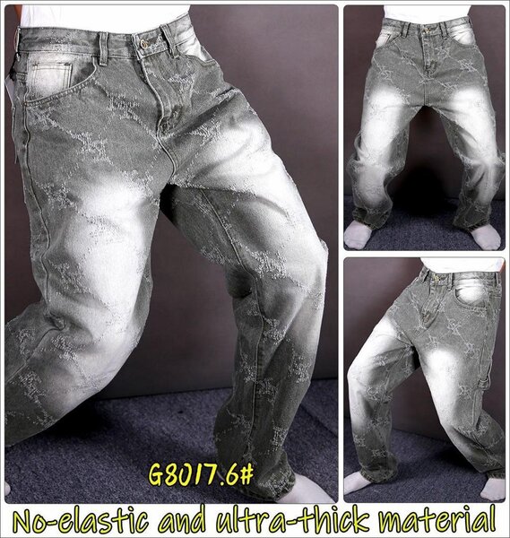 Jeans larges décontractés