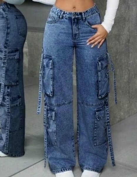 Jean cargo pour femmes