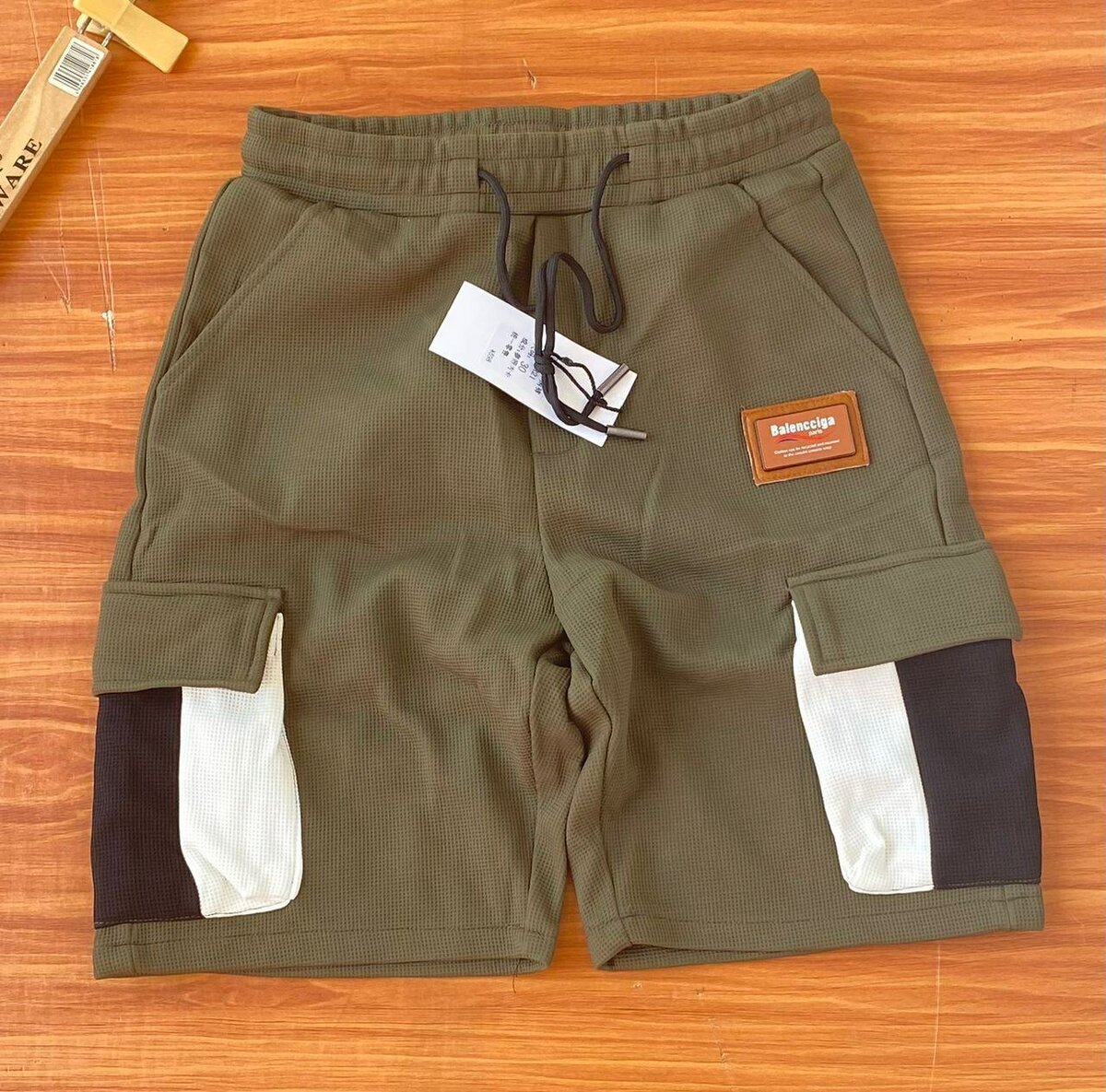 BRANDED BUMPER SHORTS