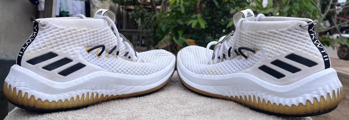 adidasDame 4 'Core White'