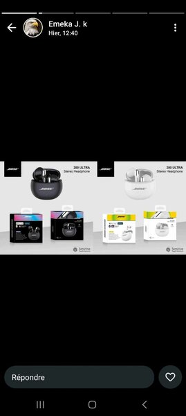 Écouteurs sans fil Bose