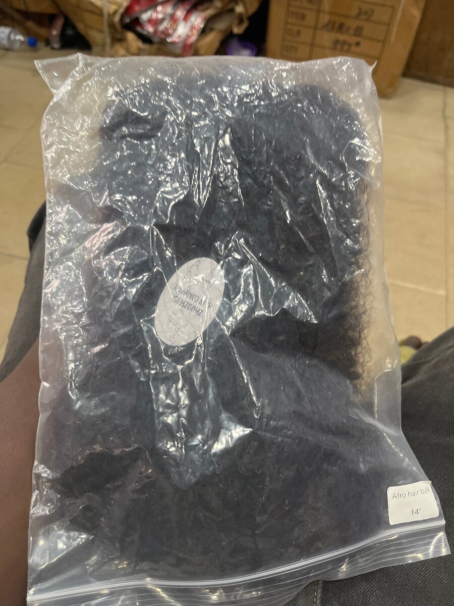 Cheveux Afro Synthétiques Bouclés