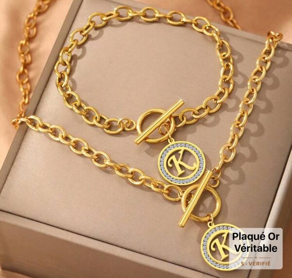 Collier Pendentif Élégant Or