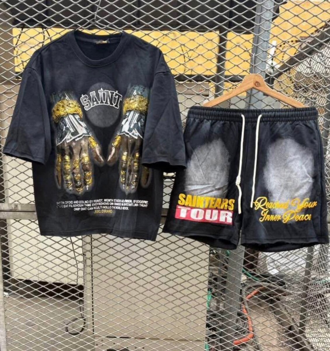 Ensemble T-shirt et Short Graphique