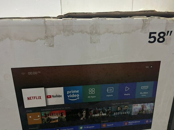 TV UHD 4K Hisense 58"