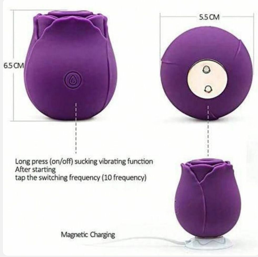 Stimulateur Rose 10 Modes