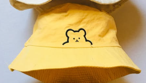 yellow hat
