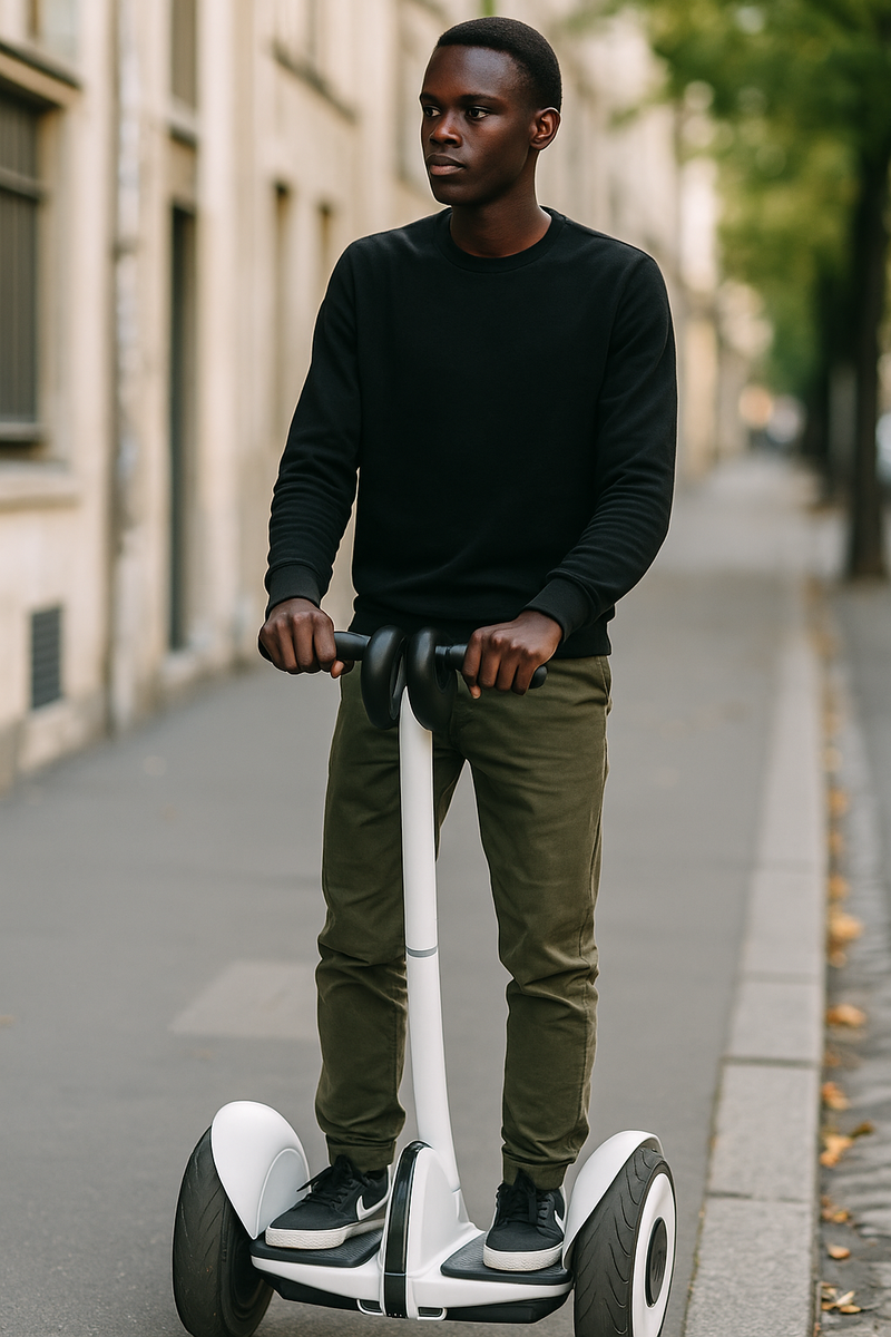 Mini Gyropode Électrique Blanc