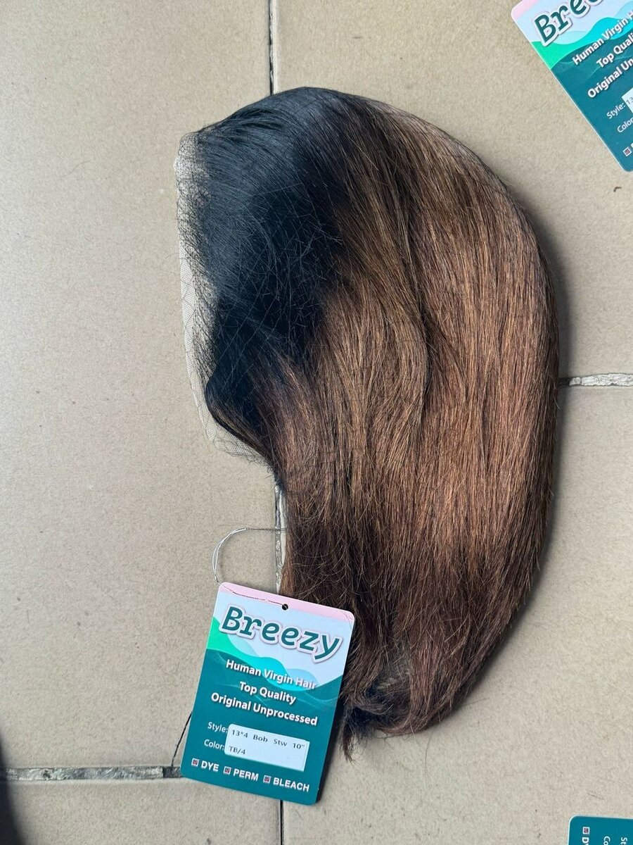 Perruque en cheveux naturels