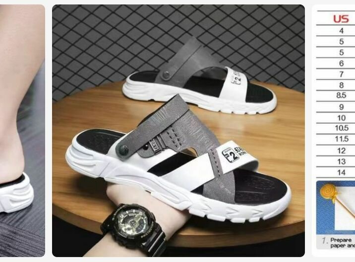 Chic sandales hommes