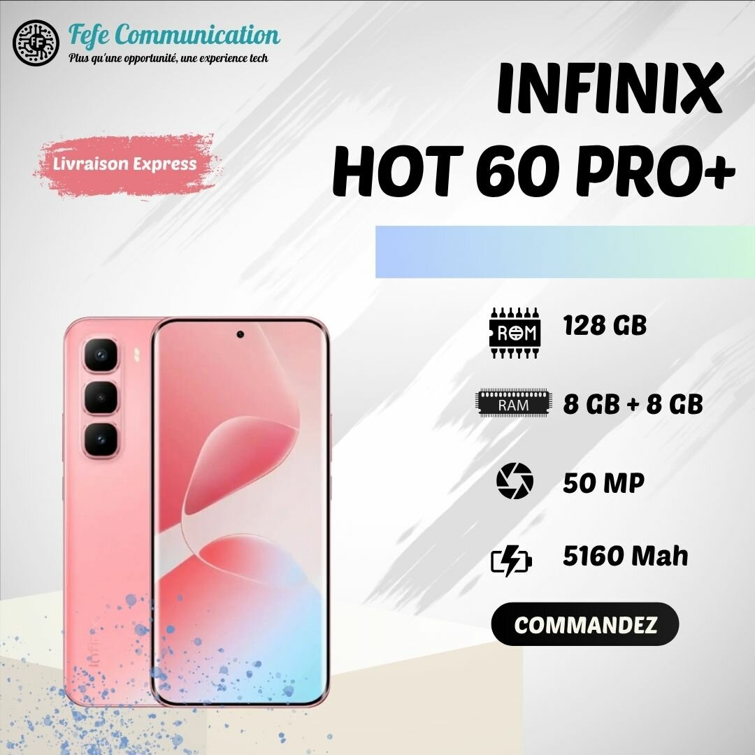 Infinix Hot 60 Pro+ 128GB