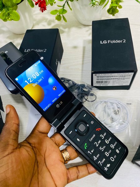 LG folder2 2G. Black