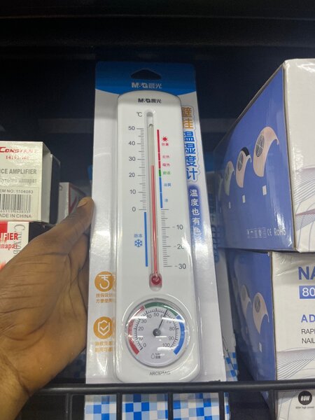 Thermomètre mural intérieur